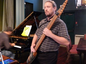 Paul playin' his Stick